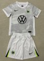 2526 Wolfsburg away kids kit